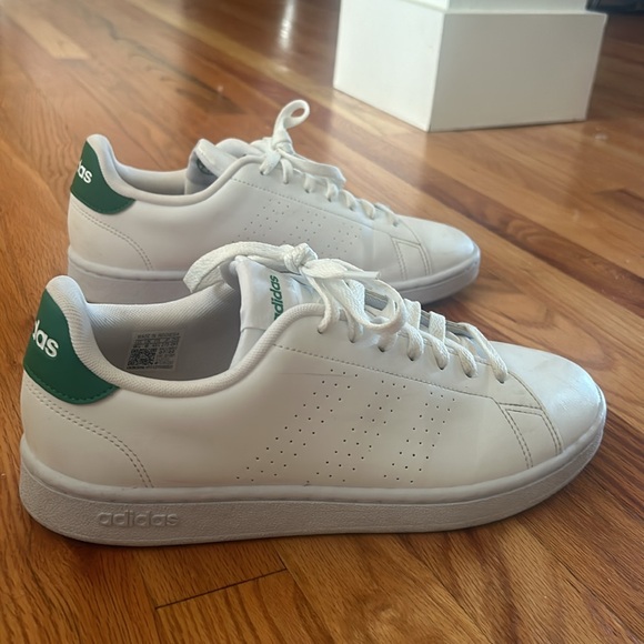 Stan Smith Adidas White leather sneakers men’s size 9 1/2 - Picture 2 of 8